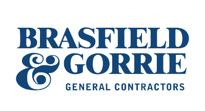 Logo for sponsor Brasfield and Gorrie